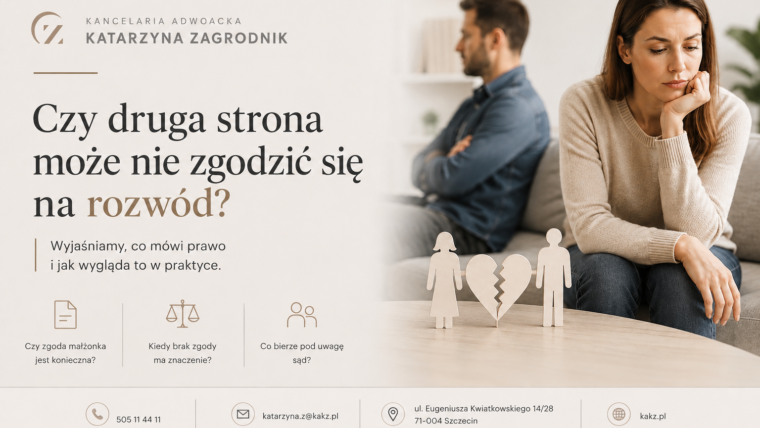 Czy druga strona może nie zgodzić się na rozwód?