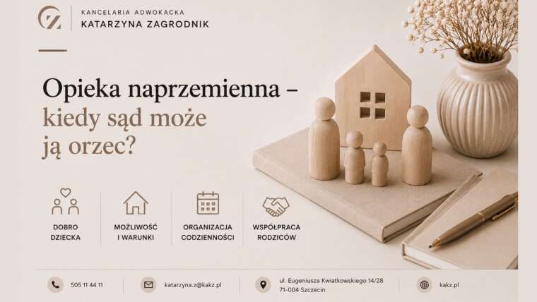 Opieka naprzemienna – kiedy sąd może ją orzec?
