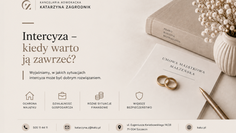 Intercyza – kiedy warto ją zawrzeć?