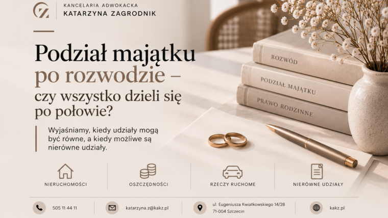 Podział majątku po rozwodzie – czy wszystko dzieli się po połowie?